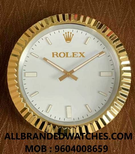 rolex wall clock price|Rolex wall clock real.